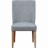 Moe's Home Collection Indiana Dining Chair - Set of 2 - Teal - Front