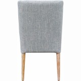 Moe's Home Collection Indiana Dining Chair - Set of 2 - Teal - Rear
