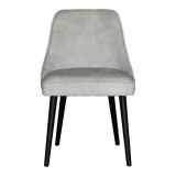 Moe's Home Collection Harmony Dining Chair - Set of 2 - White Smoke - Front