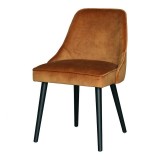 Moe's Home Collection Harmony Dining Chair - Set of 2 - Burnt Orange - Perspective