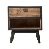 Nova Side Table Black - Front