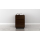 Furnitech FT16PDW 2 Drawer Contemporary Rolling Pedestal