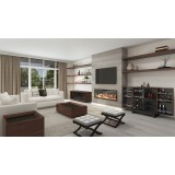 Furnitech 24" Single Drawer Contemporary Walnut End Table - Grouping