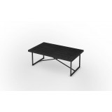 Furnitech Signature Home Collection X Coffee Table - Ebony Angle