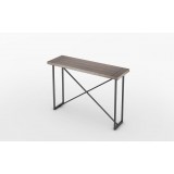 Furnitech Signature Home Collection X Console Table - Angle Coastal Grey