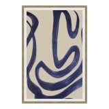 Clarity 1 Abstract Ink Print Wall Décor - Front