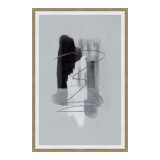 Wisdom 2 Abtract Ink Print Wall Décor - Front