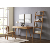 Currant Leaning Bookshelf - Black Walnut