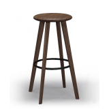 Mimosa 30" Bar Height Stool - Black Walnut