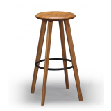 Mimosa 30" Bar Height Stool - Carmalized