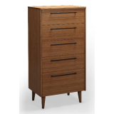 Greenington Sienna Five Drawer Chest - Carmalized