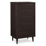 Greenington Sienna Five Drawer Chest -Mocha
