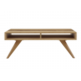Azara Tiger Coffee Table With Tiger Exotic Inlay
