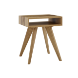 Azara Tiger Coffee Table With Tiger Exotic - Angled