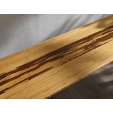 Greenington Azara Bench in Caramelized - Top angled Close-Up