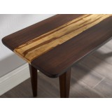Greenington Azara Bench in Sable - Bench Edge