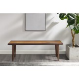 Greenington Azara Bench in Sable - Bench Front