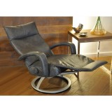 Lafer Gaga Recliner Gray Lifestyle
