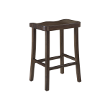 Tulip 26" Counter Height Stool Set of Two - Top Angled