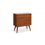 Laurel Sideboard Cabinet - Caramelized - Angled