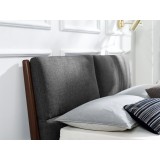 Greenington Park Avenue King Platform Bed with Fabric - Ruby - HEadboard
