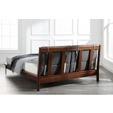 Greenington Park Avenue Cal King Platform Bed with Fabric - Ruby - Lifestyle 1