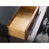 Greenington Park Avenue 1 Drawer Nightstand - Drawer Opened Top Angled