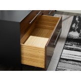 Greenington Park Avenue 4 Drawer Double Dresser - Opened Drawer Top Angled