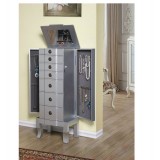 Trésor Jewelry Armoire - Silver