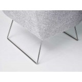 Kendrick Chair Light Grey Fabric - Foot