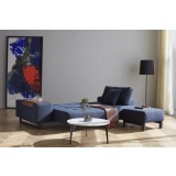 Innovation Living Grand D.E.L. Sofa With Black Wood Legs - Folded