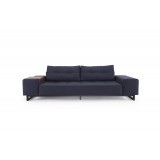 Grand D.E.L. Sofa in Black Wood Legs - Front