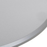 SoHo Round Table Top In Rustic Gray