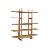 Greenington Caramelized Magnolia Shelf - Left Angle