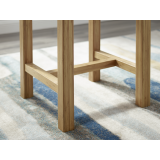 Caramelized Tulip 36" Counter Height Table - Leg Detail
