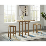 Caramelized Tulip 36" Counter Height Table - Lifetyle