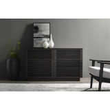 48" Rowan Media Center Caramelized - Front Lifestyle