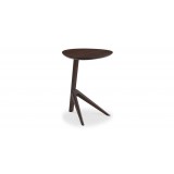 Rosemary Side Table - Black Walnut White BG