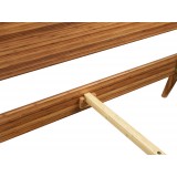 Greenington Ventura King Platform Bed - Amber - Frame Corner