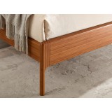Greenington Ventura King Platform Bed - Amber - Leg Close-Up
