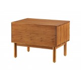 Greenington Ventura 1 Drawer Nightstand - Angled