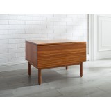 Greenington Ventura 1 Drawer Nightstand - Angled Lifestyle