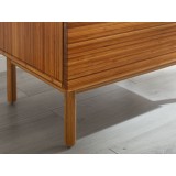 Greenington Ventura 1 Drawer Nightstand - Leg Close-Up