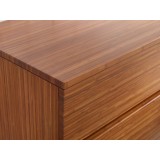 Greenington Ventura 4 Drawer Double Dresser - Dresser Edge Close-Up
