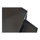 Polygon Accent Tables Set Of Two - Tabletop Detail