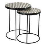 Optic Nesting Tables - Semi Nested