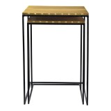 Rivet Nesting Tables Set Of Two - Nested - Front