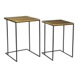 Rivet Nesting Tables Set Of Two - Seperate
