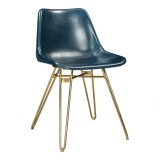 Moe's Home Collection Omni Dining Chair - Set of 2 - Blue