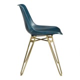 Moe's Home Collection Omni Dining Chair - Set of 2 - Blue